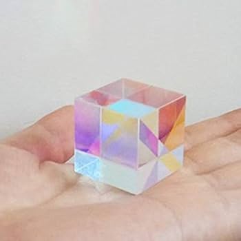 Amazon.com: NYJLGD RGB X-Cube Prism, Dichroic Glass 6 Sides